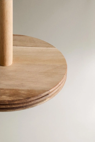 Держатель для бумажных полотенец из древесины акации- Заказать в России