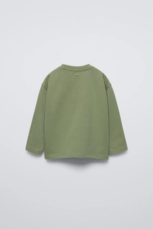 Однотонный лонгслив MEDIUM WEIGHT