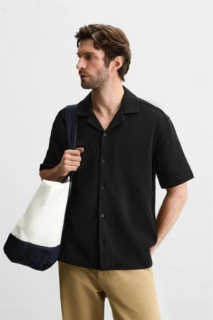 Рубашка с текстурой- Заказать в России