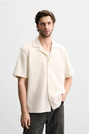 Рубашка с текстурой- Заказать в России