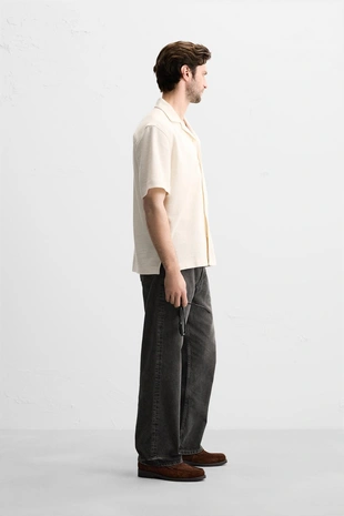 Рубашка с текстурой- Заказать в России