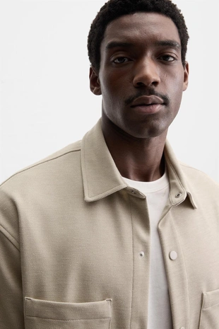 Куртка-рубашка комфортной посадки- Заказать в России