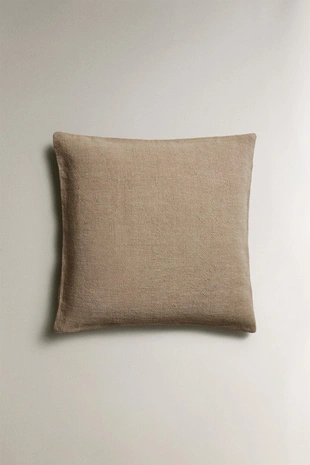 Покрывало PLAIN WASHED LINEN BEDSPREAD CUSHION COVER- Заказать в России