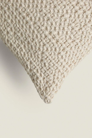 Покрывало WAFFLE-KNIT CUSHION COVER- Заказать в России