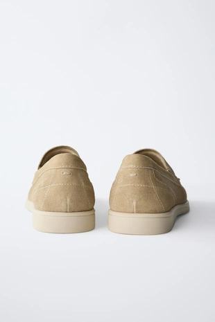 Замшевые топсайдеры