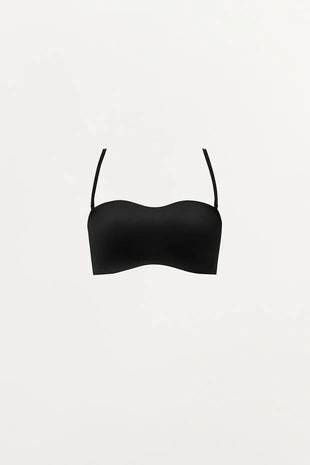 Бюстгальтер бандо из смесового полиамида на бретелях- Заказать в России