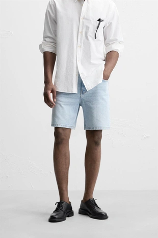 Джинсовые шорты REGULAR FIT