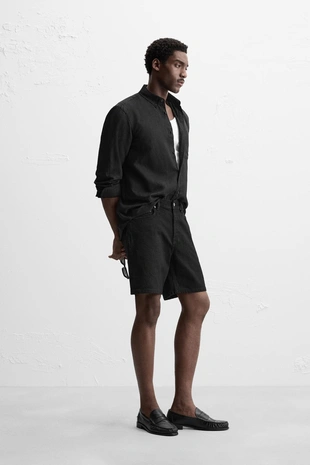 Джинсовые шорты REGULAR FIT- Заказать в России