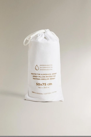 Водонепроницаемый защитный чехол для подушки из хлопкового джерси- Заказать в России