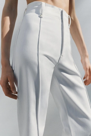 Джинсы WIDE LEG с высокой посадкой — ZW COLLECTION- Заказать в России