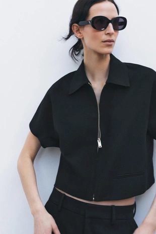 Укороченная куртка — ZW COLLECTION