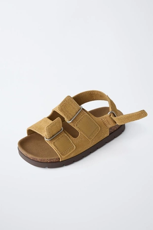 Кожаные сандалии - Заказать в России