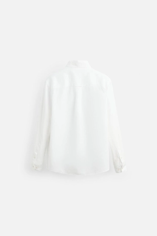 Купить Zara Рубашка из 100% льна