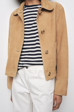 Куртка из 100% замши — ZW COLLECTION, LIMITED EDITION- Заказать в России