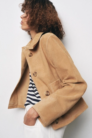 Куртка из 100% замши — ZW COLLECTION, LIMITED EDITION- Заказать в России