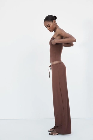 Топ бандо из рельефной ткани- Заказать в России