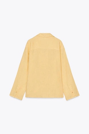 Рубашка из 100% льна — ZW COLLECTION- Заказать в России