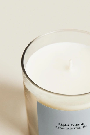 (200 г) ароматическая свеча LIGHT COTTON- Заказать в России