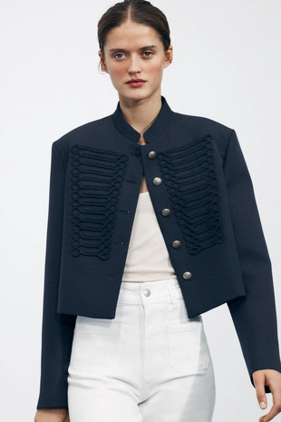 Oyster-white | 9632/259/251 - Zara Джинсы WIDE LEG с высокой посадкой — ZW COLLECTION