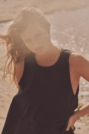 Струящееся платье миди объемного кроя- Заказать в России