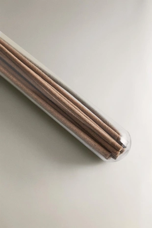 Oyster-white | 0480/704/251 - Zara Набор благовоний с древесными ароматами (упаковка из 20 палочек)