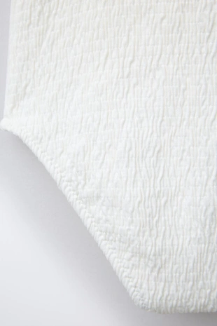 Купальник с вышивкой и текстурой, 2-6 лет- Заказать в России