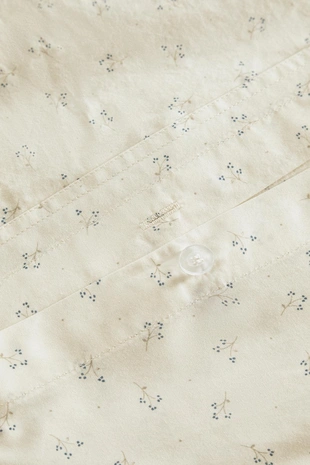 CHILDREN'S MINI FLOWER COTTON FLAT SHEET- Заказать в России