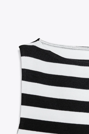 Рубашка с узором в полоску