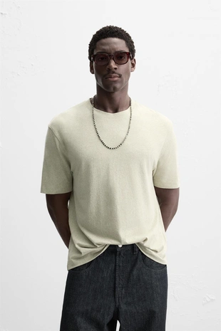 Футболка из рельефной ткани- Заказать в России