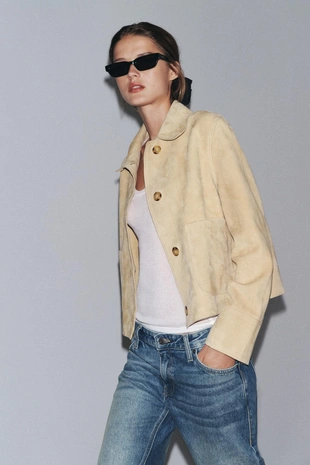 Куртка из 100% замши — ZW COLLECTION, LIMITED EDITION- Заказать в России