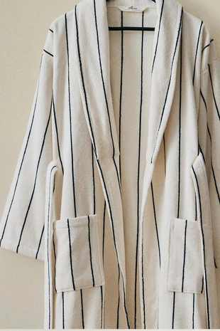 Халат THIN STRIPE TERRY- Заказать в России