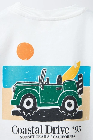 Футболка с принтом- Заказать в России