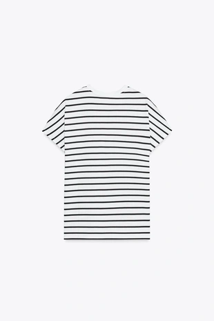 Футболка со спущенными плечевыми швами- Заказать в России