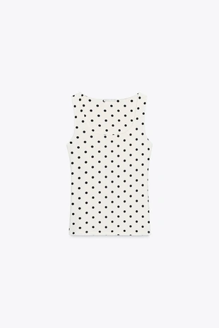 Топ из полиамида с широкими бретелями