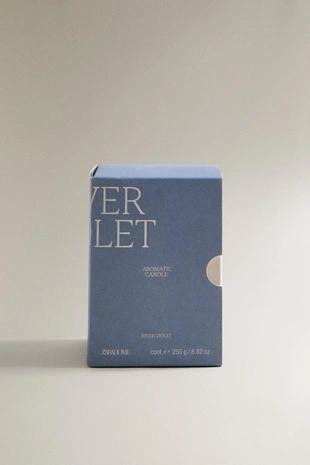 (250 г) река фиолетовая ароматная свеча- Заказать в России