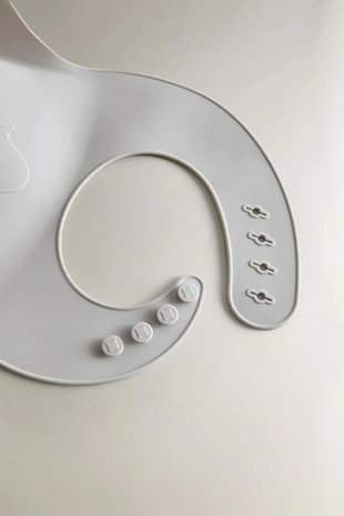 Greyish | 3600/487/826 - Zara CHILDREN'S SILICONE ELEPHANT BIB