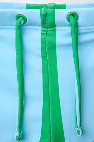 Плавки в полоску и цвет лимона для мальчиков от 3 до 6 лет - Заказать в России