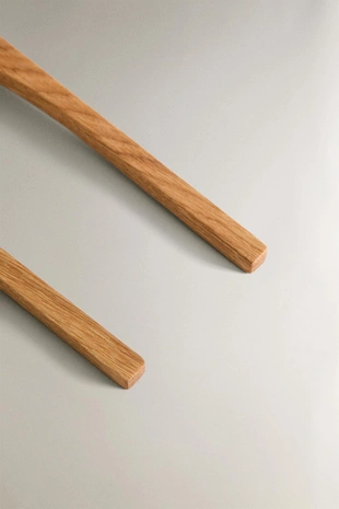 Набор деревянных столовых приборов в форме тюльпанов (набор из 2)- Заказать в России