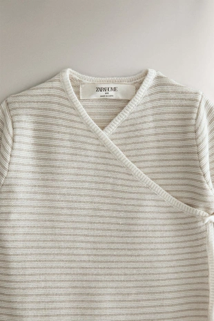 CHILDREN'S COTTON AND SILK ROMPER- Заказать в России