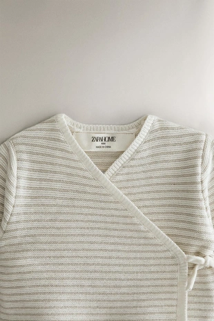 CHILDREN'S COTTON AND SILK CARDIGAN- Заказать в России