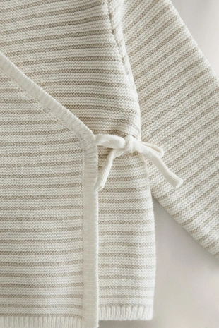 CHILDREN'S COTTON AND SILK CARDIGAN- Заказать в России