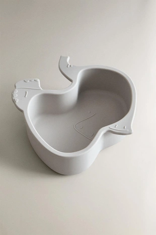 Детская силиконовая миска с фигурой слона- Заказать в России