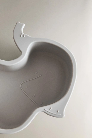 Детская силиконовая миска с фигурой слона- Заказать в России