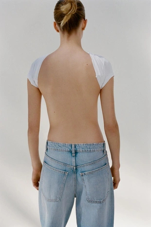 Джинсы TRF BAGGY BALLOON со средней посадкой- Заказать в России