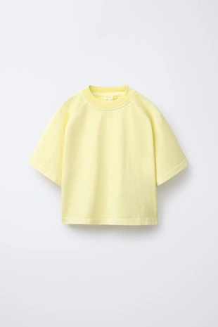 Купить Zara Комплект из футболки и шортов, окрашенный в готовом виде