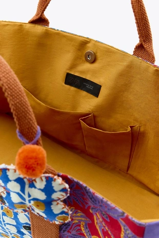 Сумка из ткани с принтом- Заказать в России