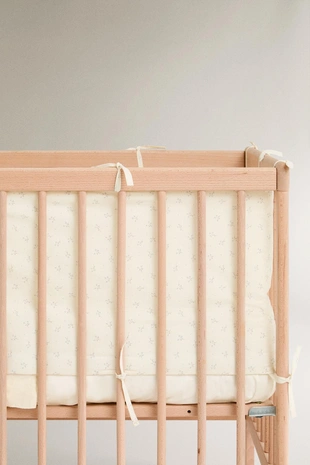 CHILDREN’S FLORAL COT BUMPER COVER- Заказать в России