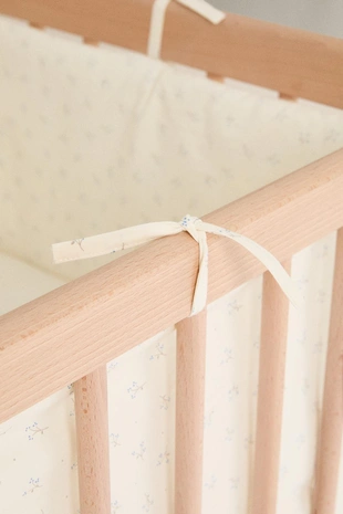 CHILDREN’S FLORAL COT BUMPER COVER- Заказать в России