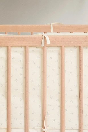 CHILDREN’S FLORAL COT BUMPER COVER- Заказать в России