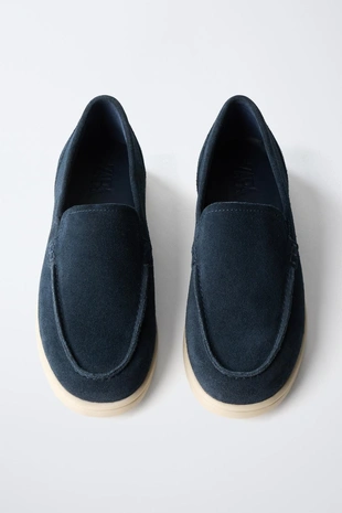 Замшевые топсайдеры